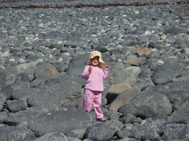 Cassidy on the Beach
